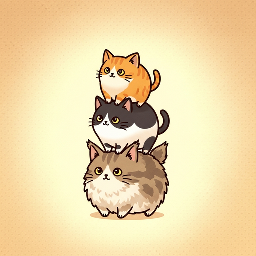 고양이 타워 - 합성 퍼즐 게임